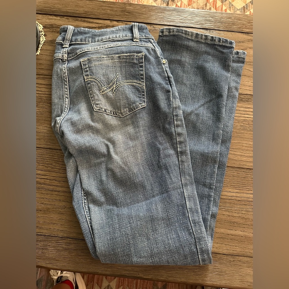 Wrangler boot cut jeans - size 7/8 x 34